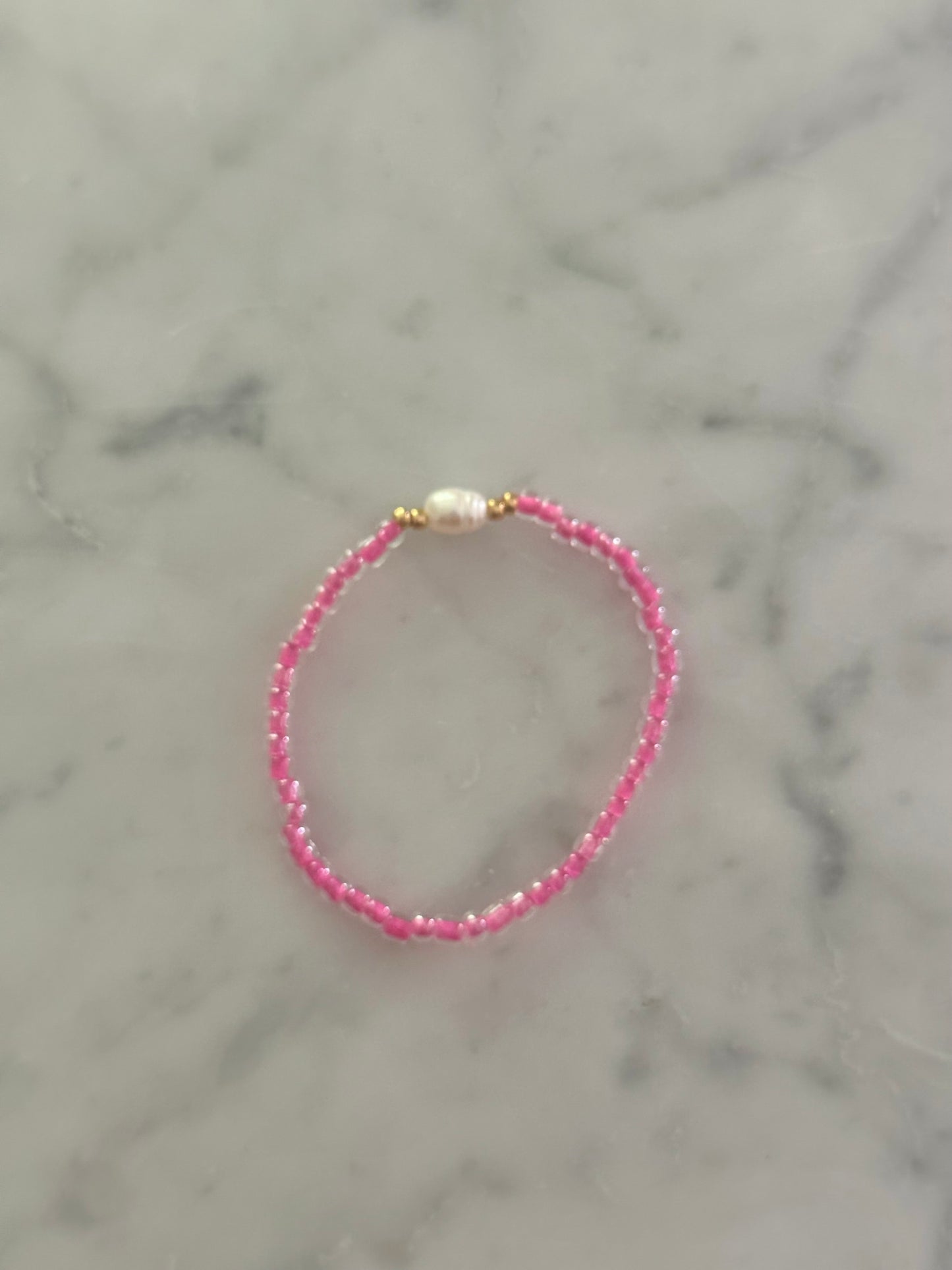 pink pearl cove bracelet