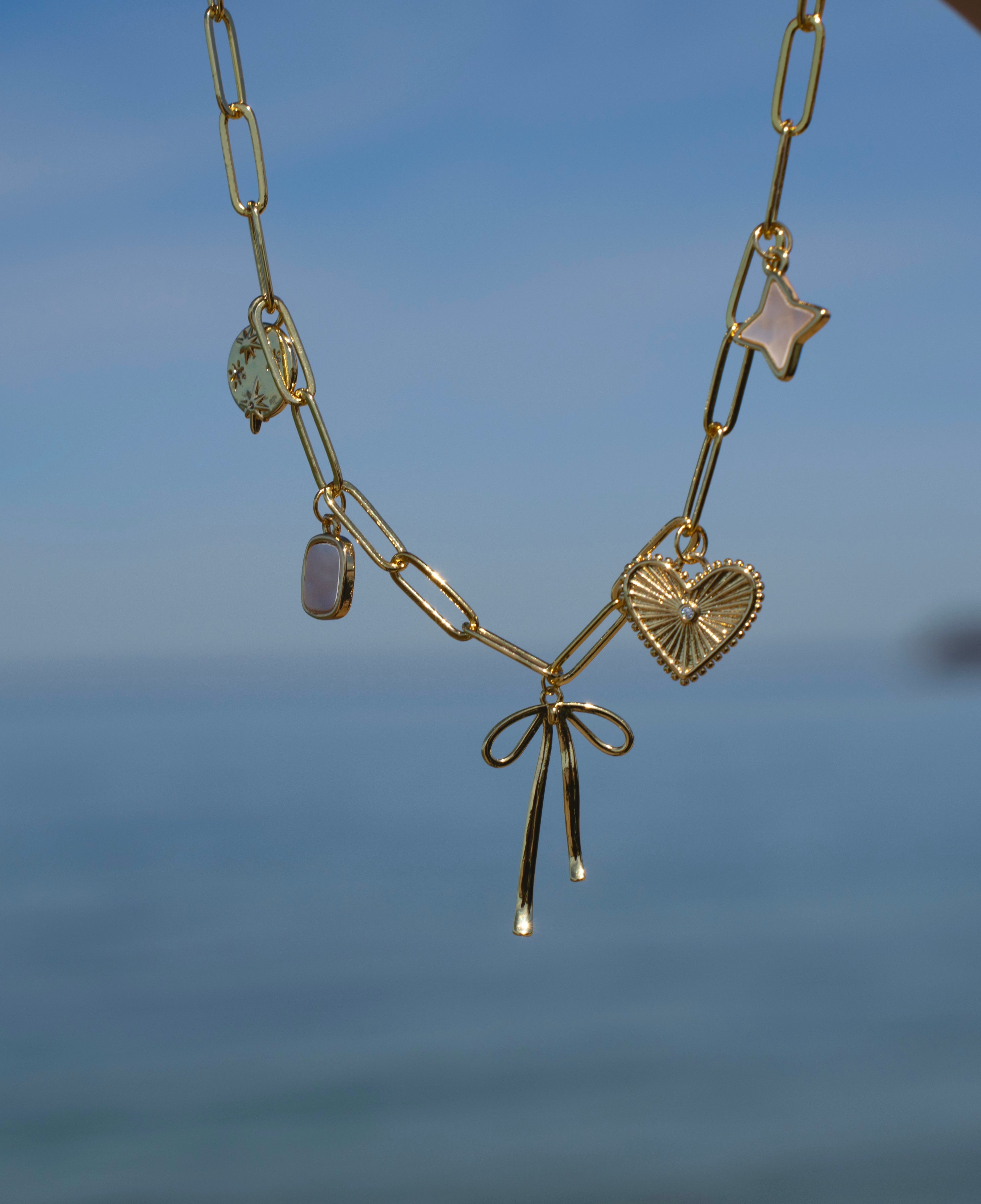 chain necklaces – ivory moon