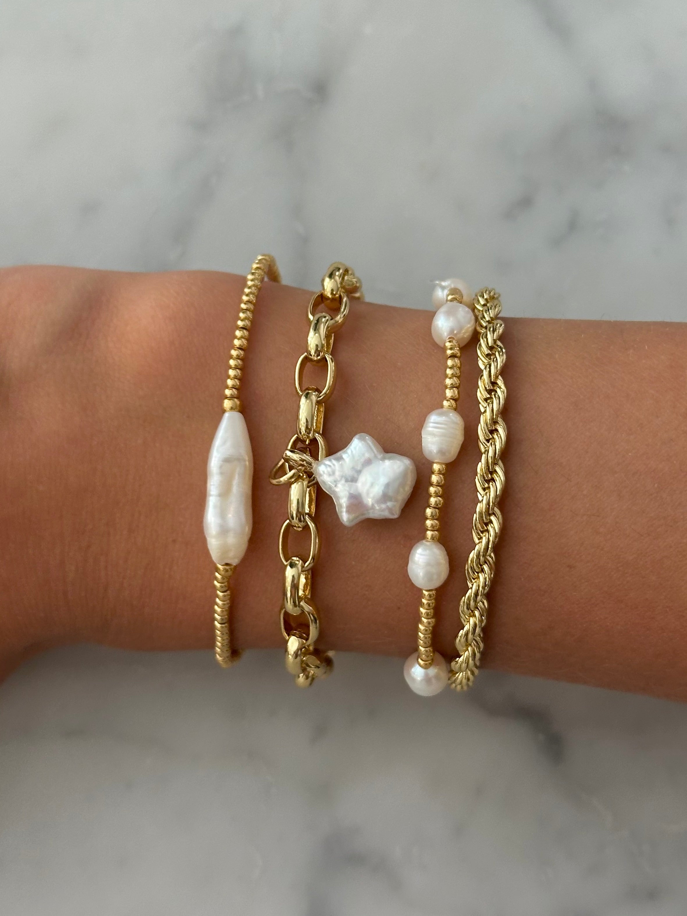 bracelets – ivory moon