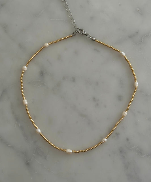 freshwater pearl necklace