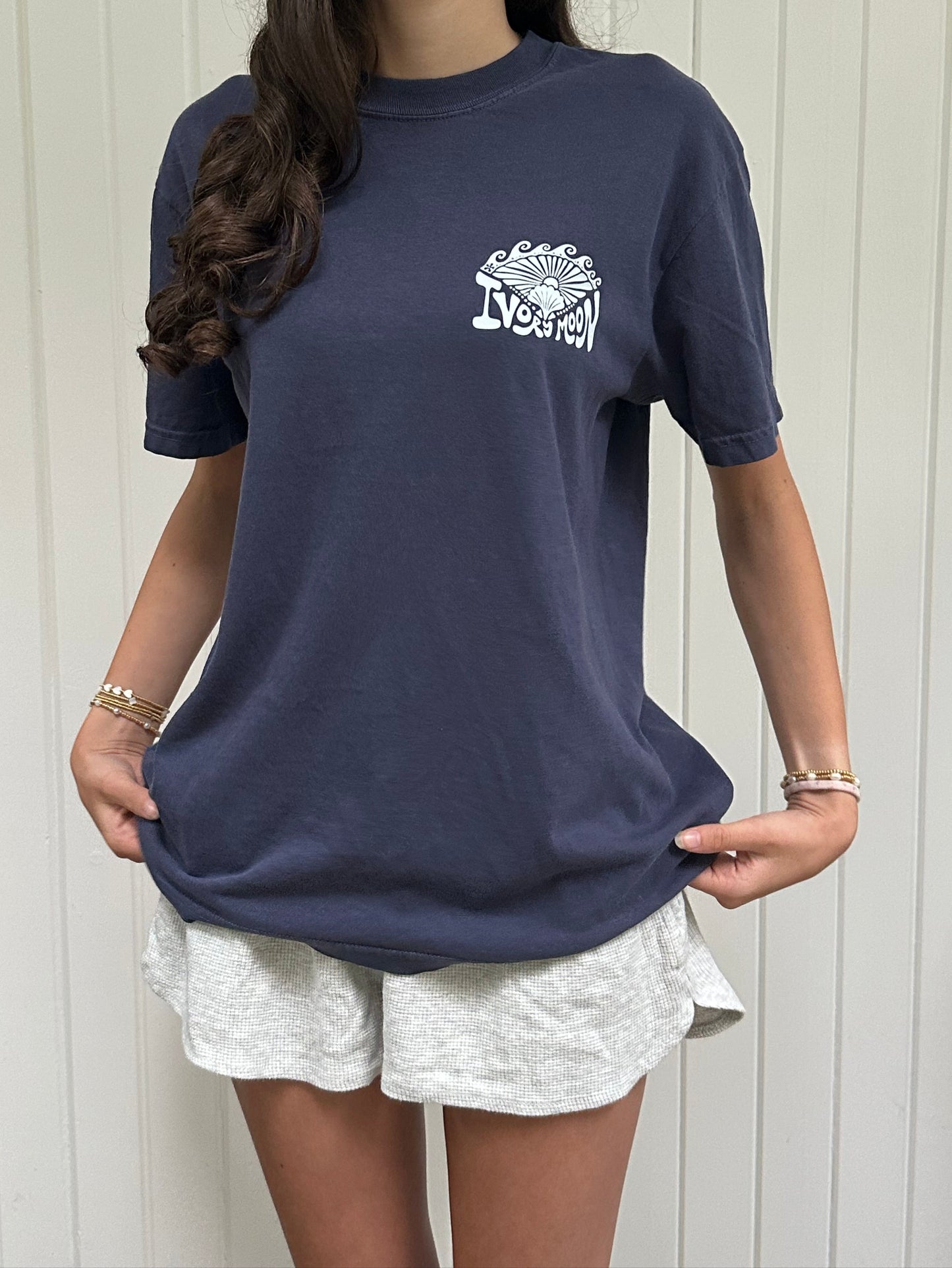 navy starfish tee shirt