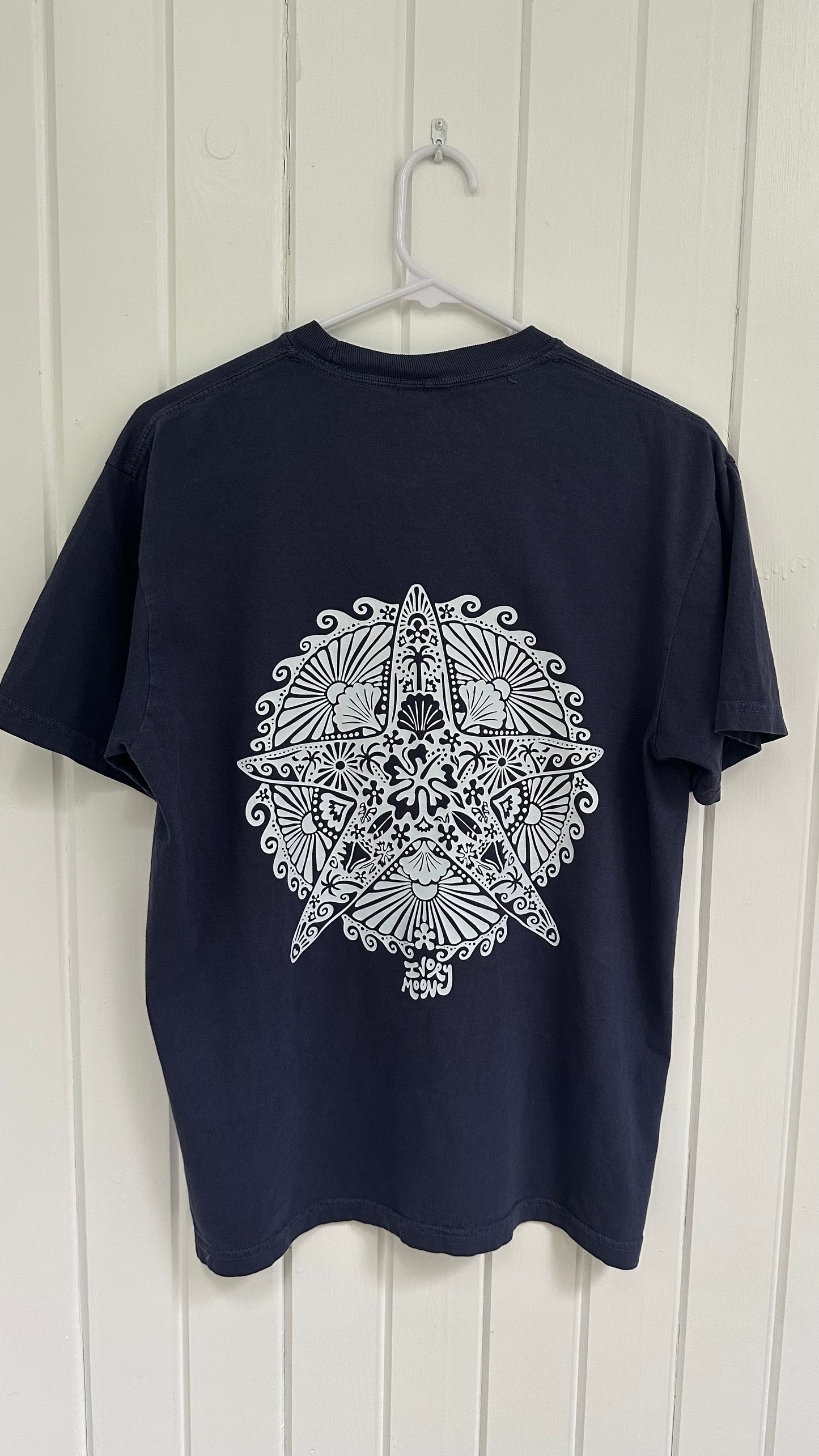 navy starfish tee shirt