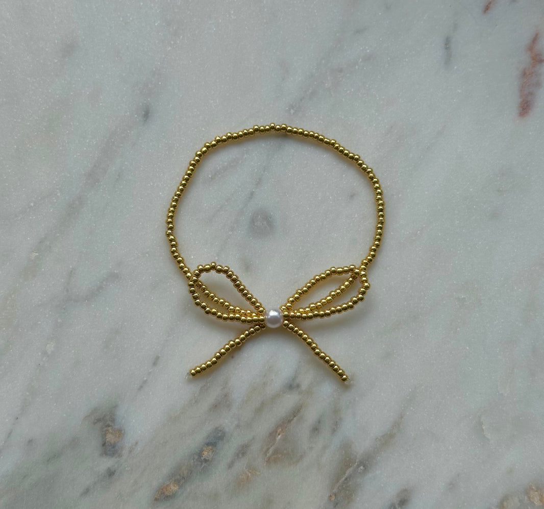 gold stacking bracelets – ivory moon