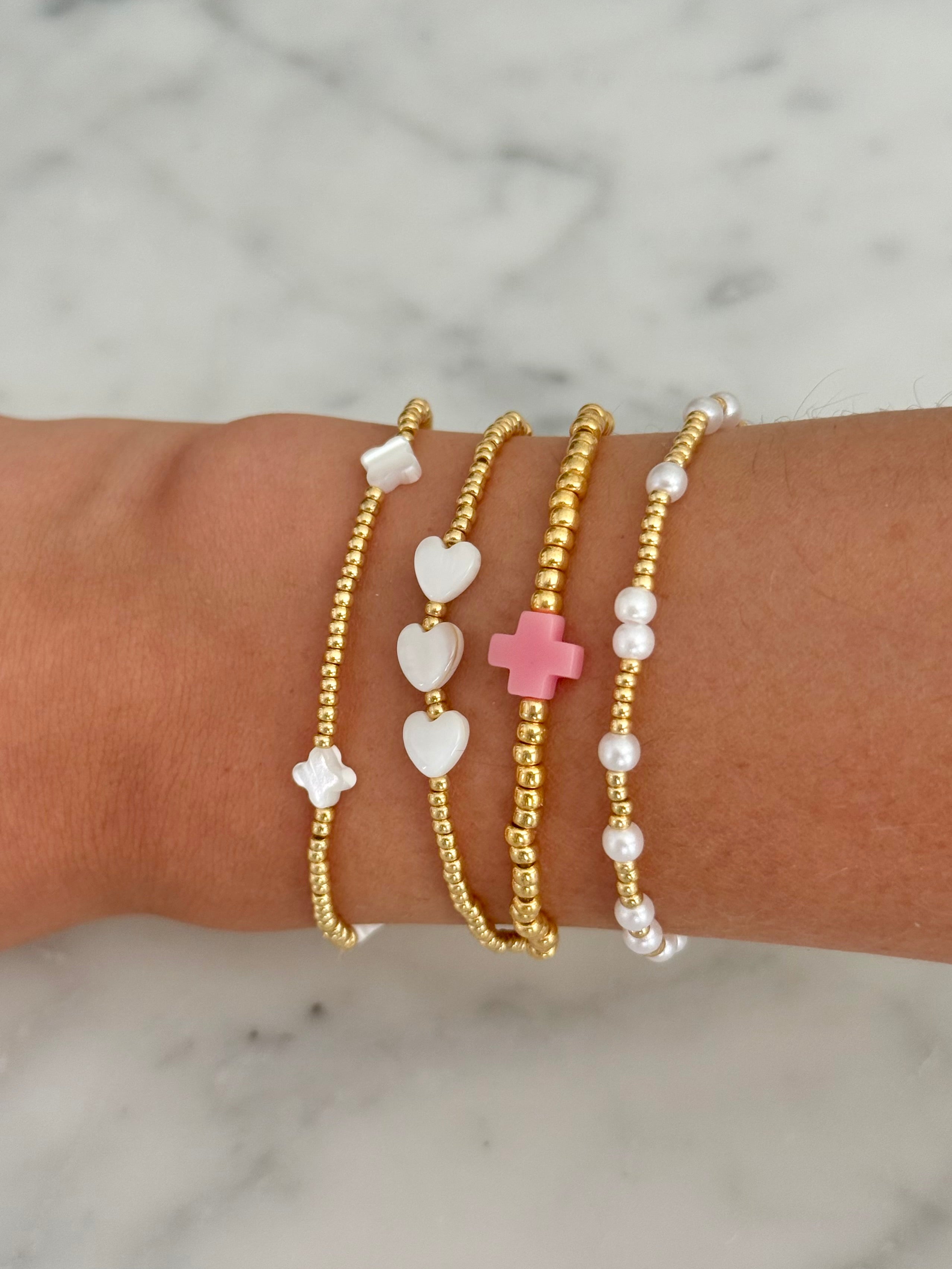 bracelets – ivory moon