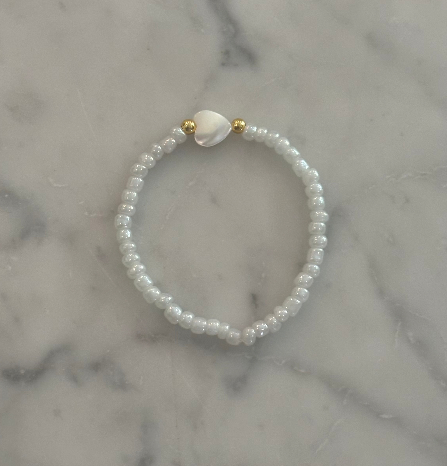 elegant heart bracelet