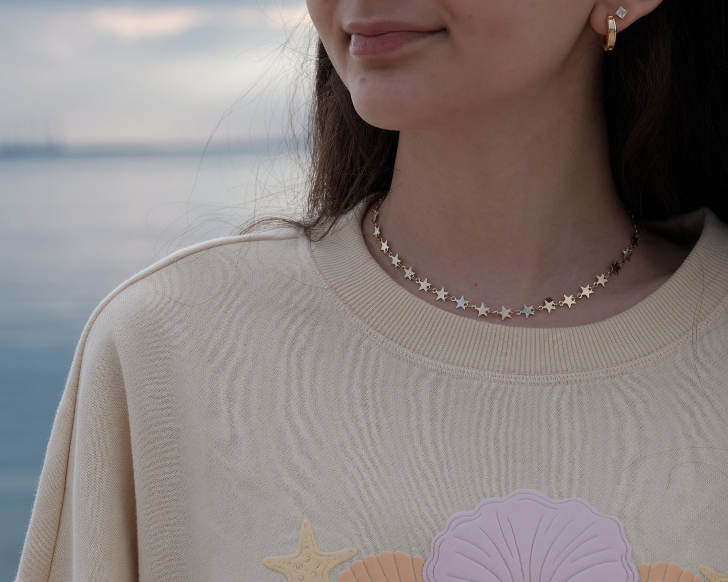 Initial Necklace Sarah Cameron Necklace Obx Sarah Cameron Star