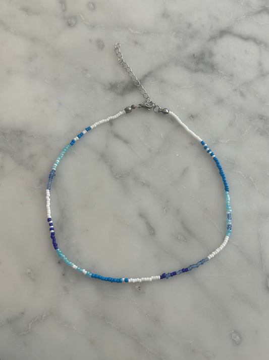 coastal blues necklace