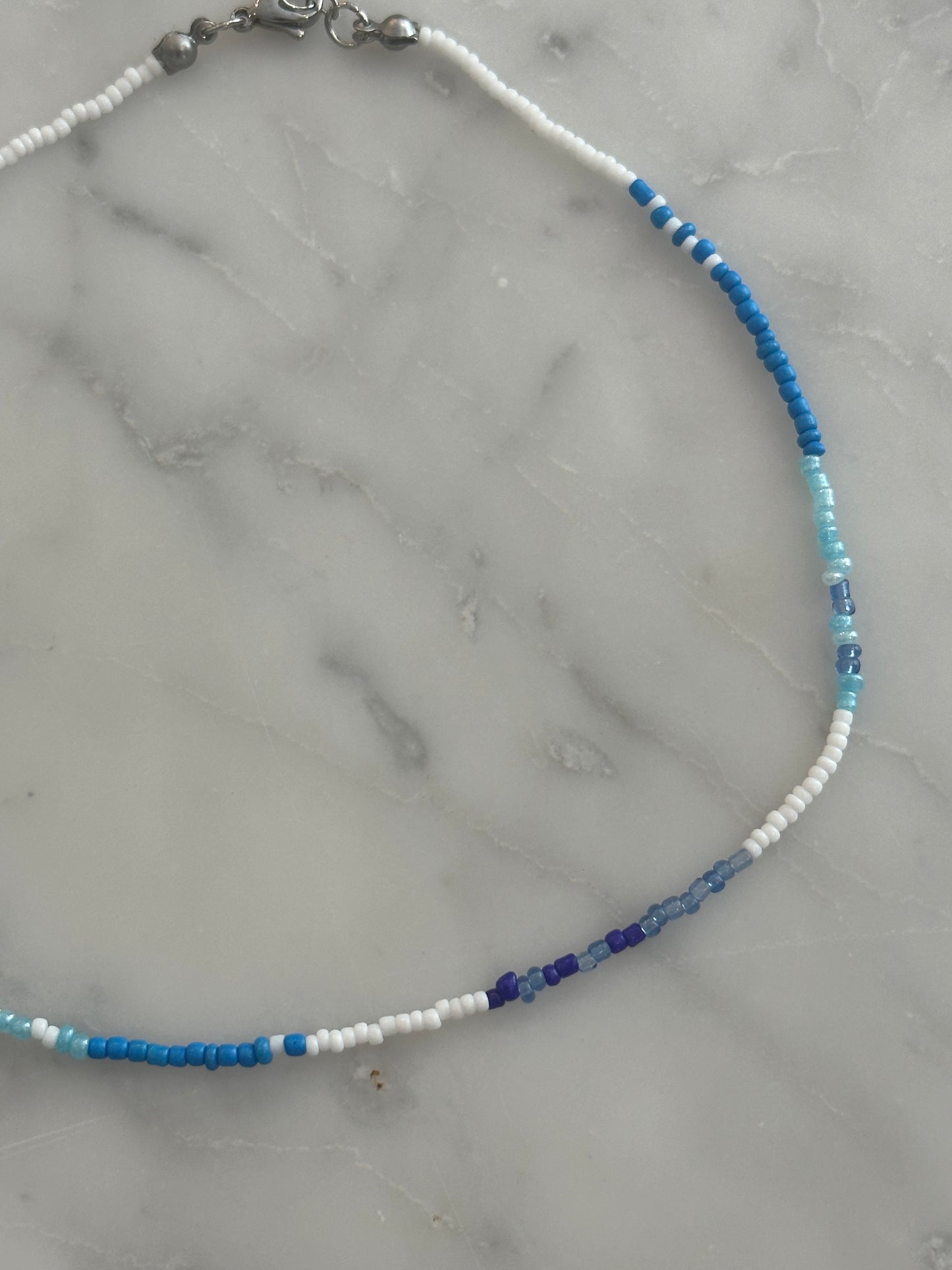 coastal blues necklace