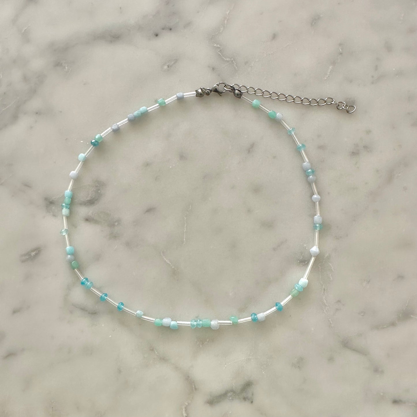 Kiara’s teal obx 3 necklace